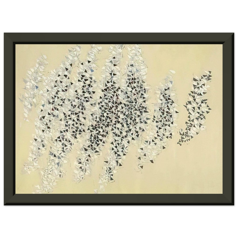 Robert Goodnough  Development  1984 Premium Metal Framed Art Print / Poster