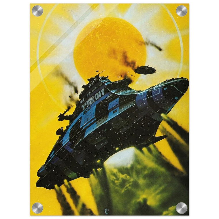 Chris Foss  Chris Foss N14 Acrylic Print