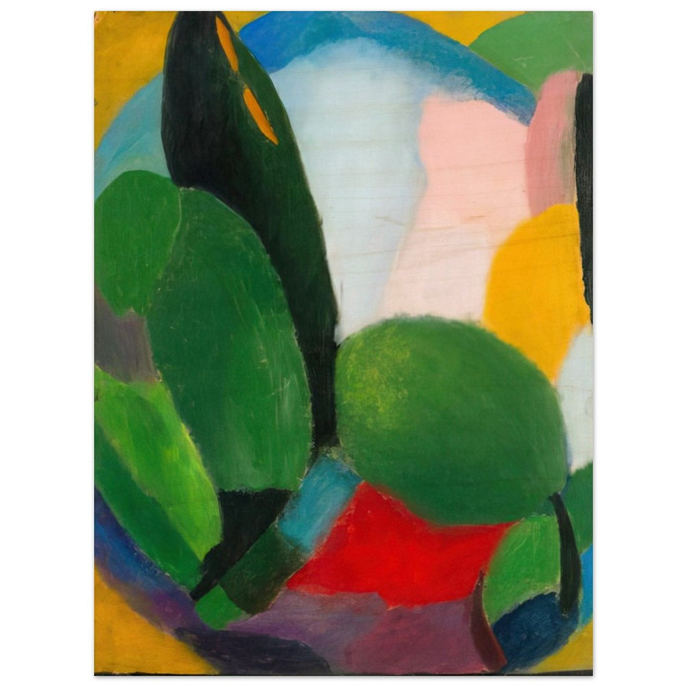 Alexej von Jawlensky  VARIATION 1916 Wood Print