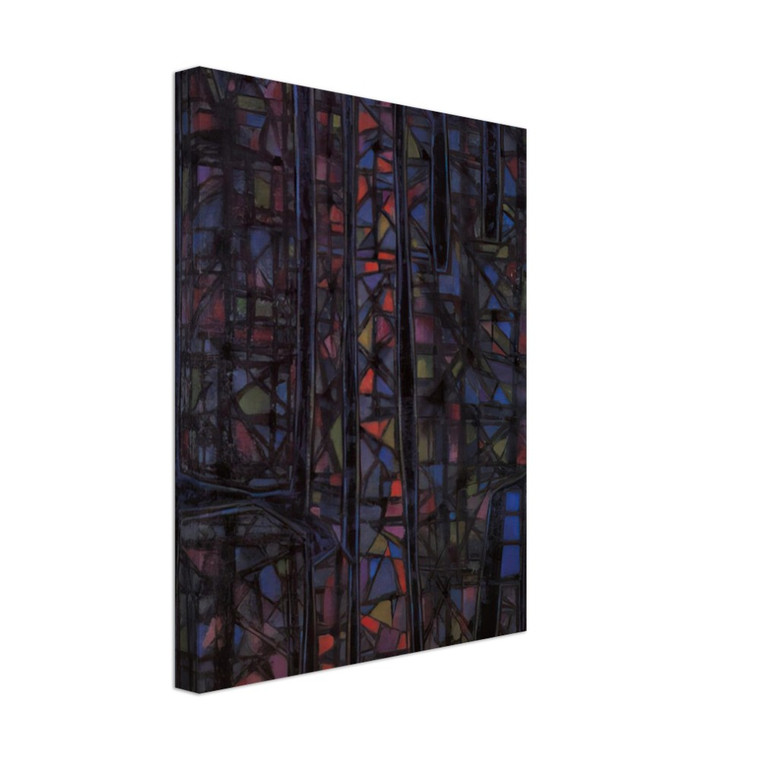 Alfred Manessier  Recueillement nocturne II  1952 Canvas