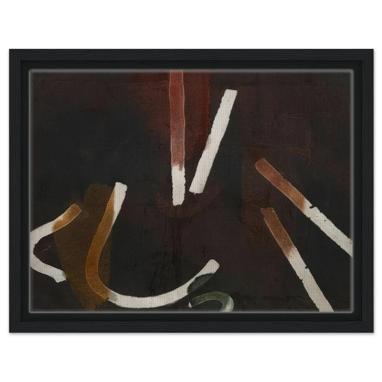 John Ferren  Composition Brun  1933 Framed Canvas