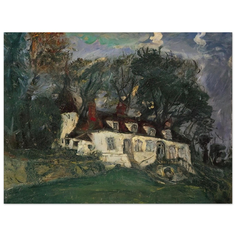 Chaim Soutine  HOUSE AT OISEME 1934 Aluminum Print