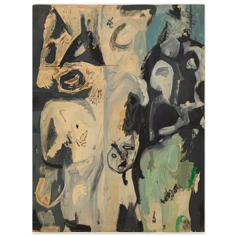 Helen Frankenthaler  Untitled 1950 Wood Print