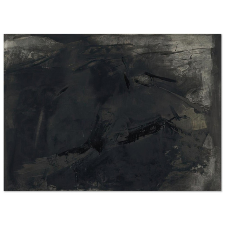 Esteban Vicente  FARAWAY 1970 Fine Art Poster / Art Print