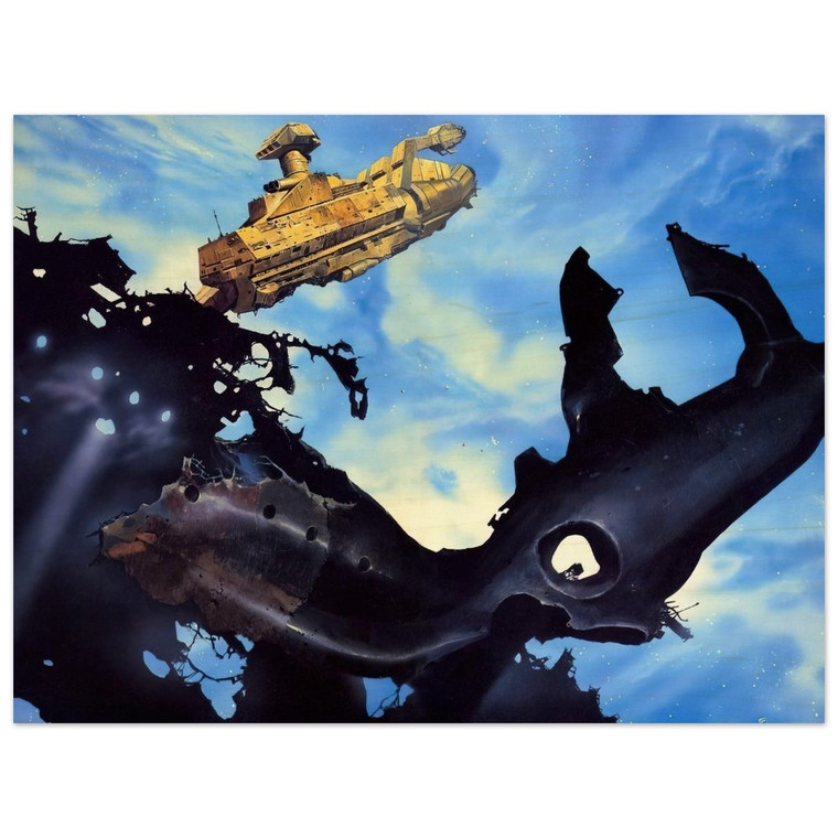 Chris Foss  Chris Foss N22 Wood Print