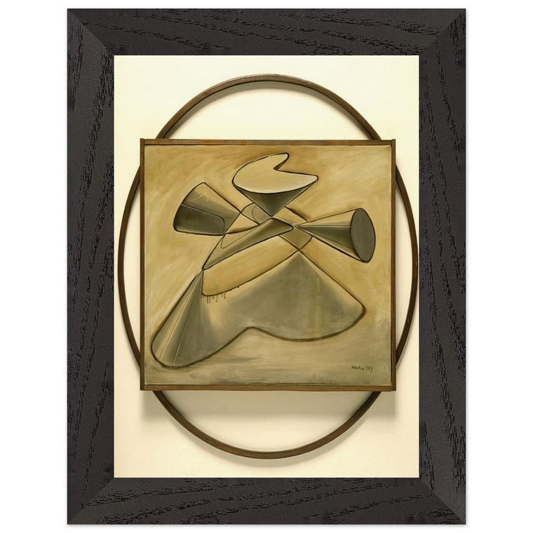 Man Ray SHAKESPEAREAN EQUATION KING LEAR Wooden Framed Art Print Poster