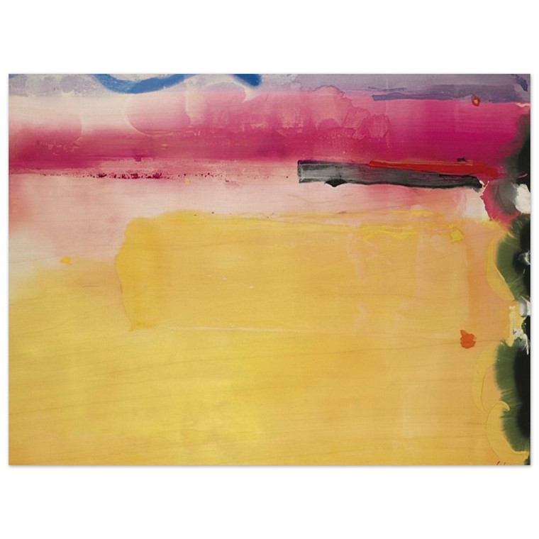 Helen Frankenthaler  BlackEyed Susan  1988 Wood Print