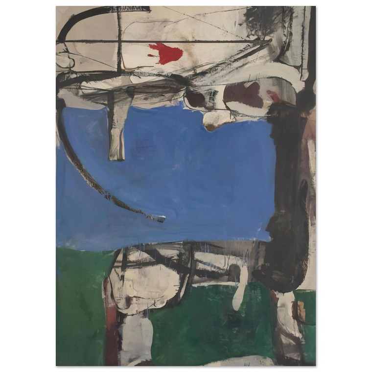 Richard Diebenkorn  Urbana 2 The Archer Fine Art Poster / Art Print