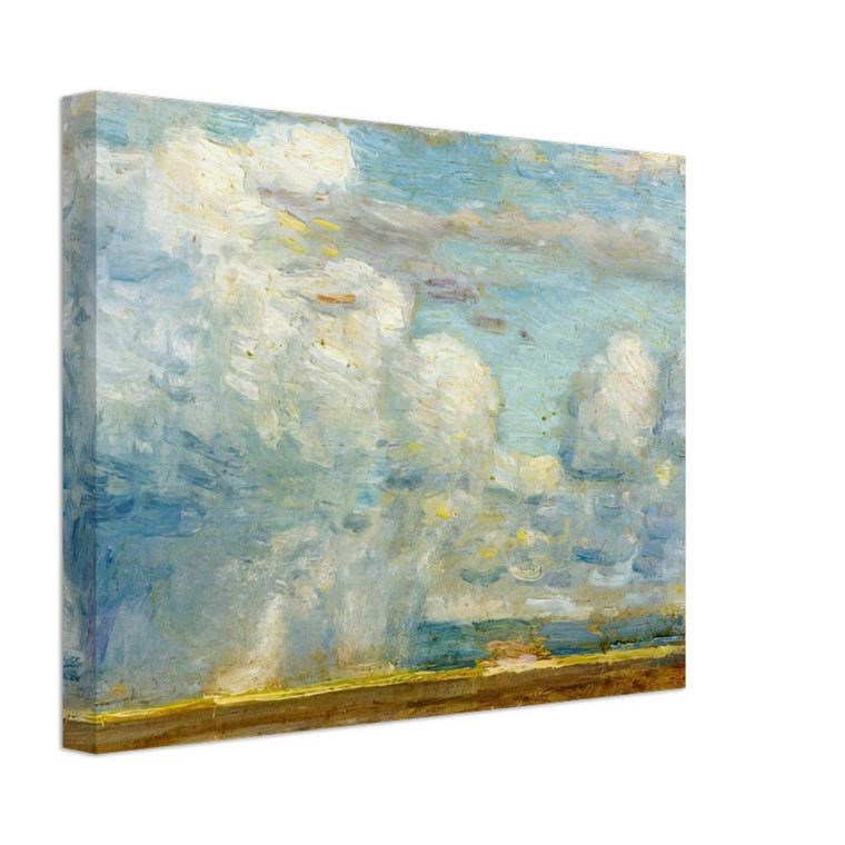 Childe Hassam  Clouds also known as Rain Clouds over Oregon Desert Canvas