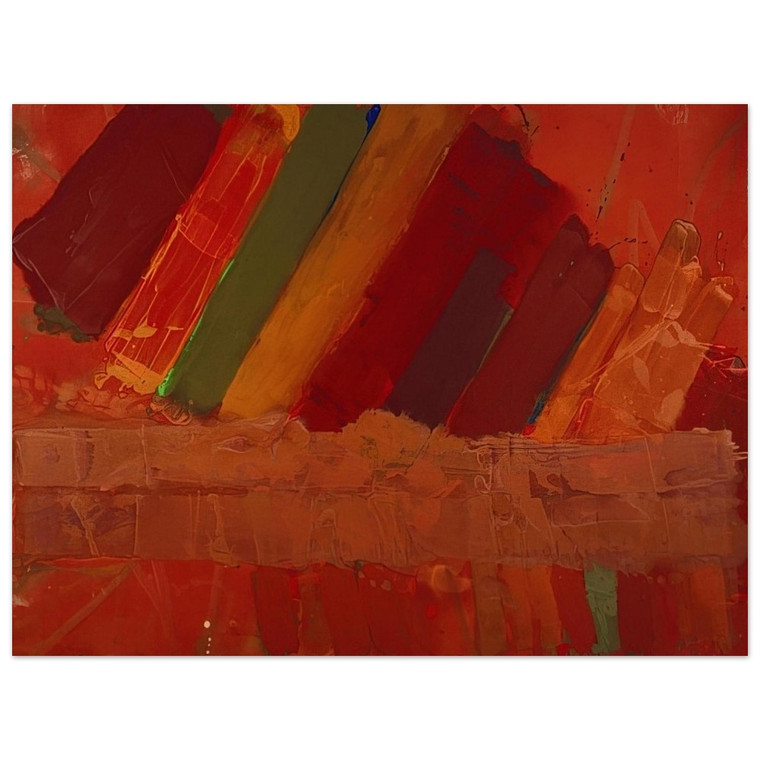 Albert Irvin  Seneca  1979 Aluminum Print