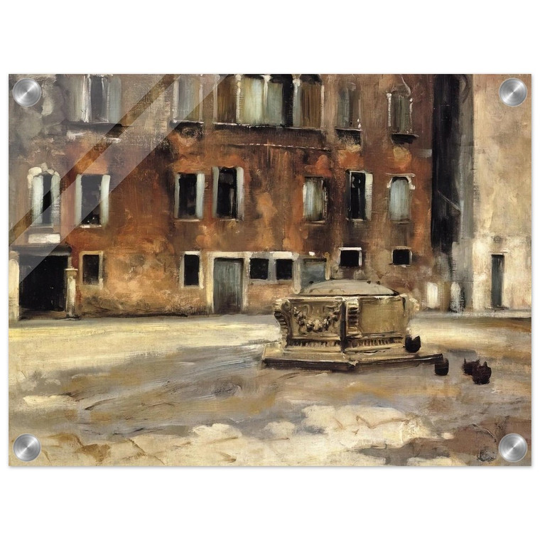 John Singer Sargent  Campo San Agnese Venise Acrylic Print