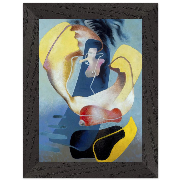 Enrico Prampolini FIGURA NELLO SPAZIO I 1937 Framed Art Print Poster