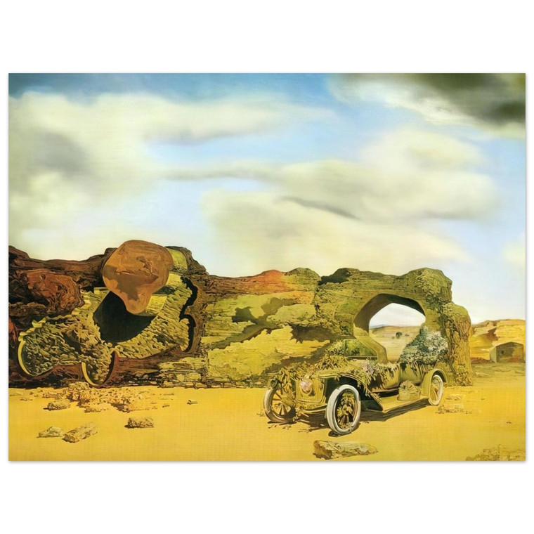 Salvador Dali  PARANOIAC CRITICAL SOLITUDE 1935 Aluminum Print
