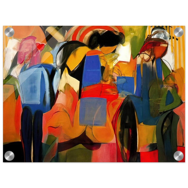 Miriam Schapiro  Facade  Abstract Expressionism Acrylic Print