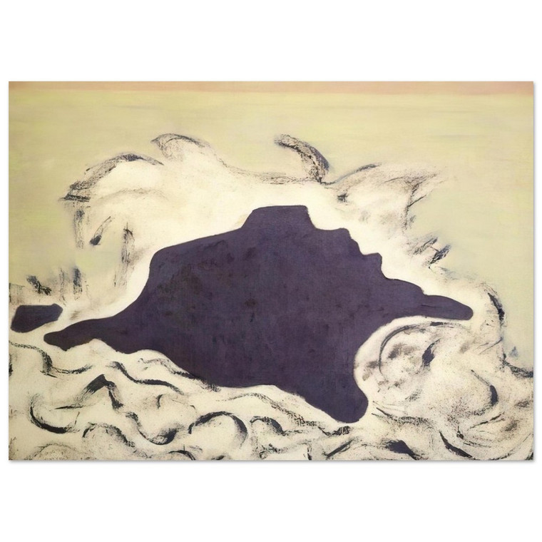 Milton Avery  Advancing Sea  1953 Fine Art Poster / Art Print