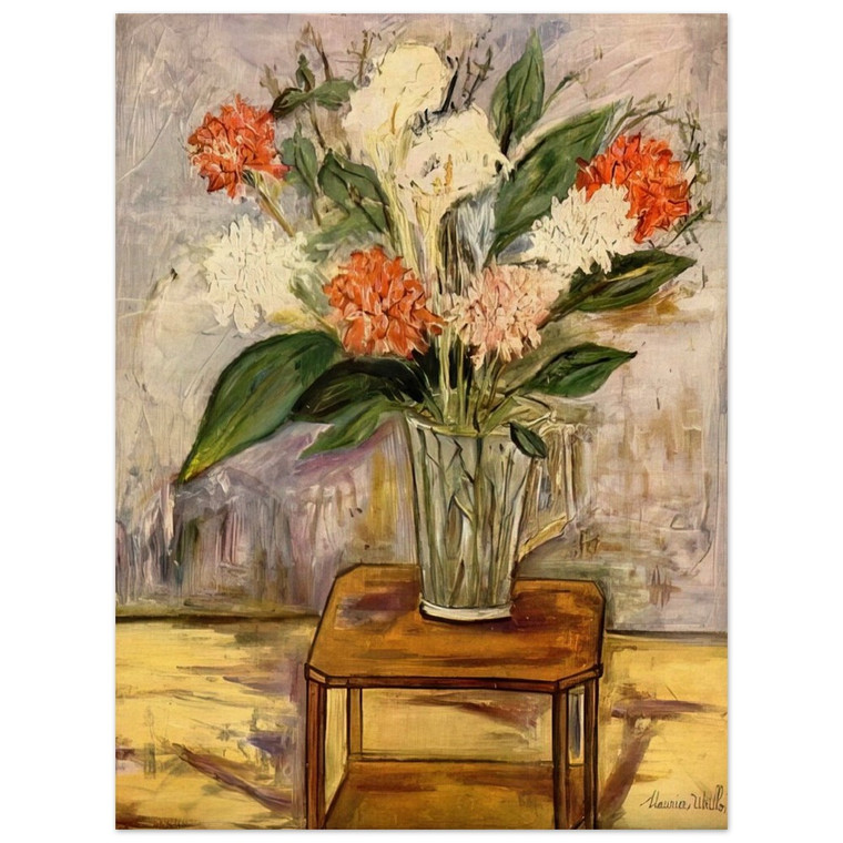 Maurice Utrillo  Flowers N4 Wood Print