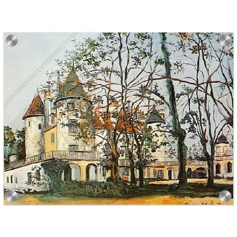 Maurice Utrillo  The Castle N2 Acrylic Print