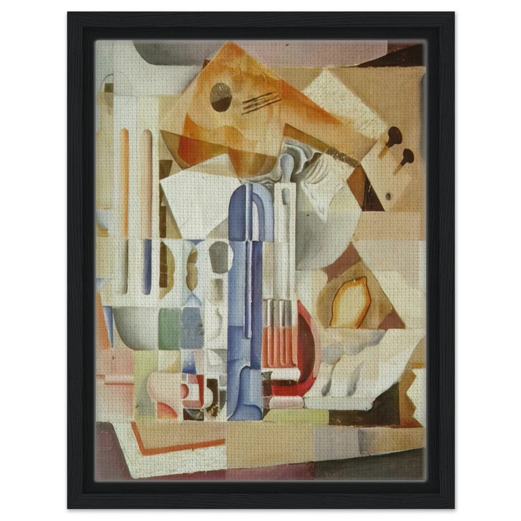 Salvador Dali  CRYSTALLINE STILL LIFE Framed Canvas