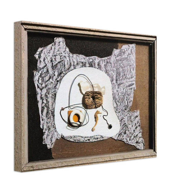 Enrico Prampolini  STATO D ANIMO PLASTICO MARINO 1937 Canvas