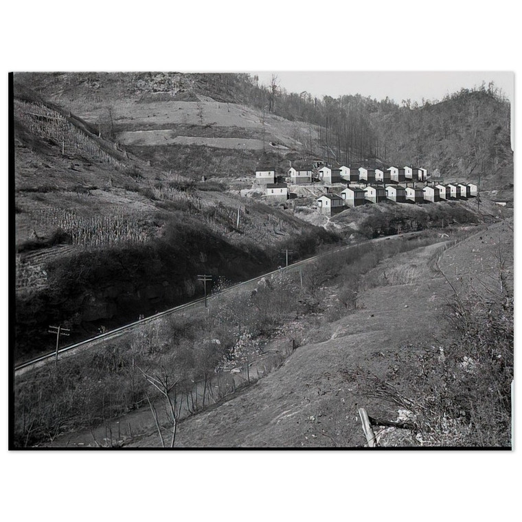 Ben Shahn  COAL COMPANY TOWN IN JENKINS 1935 Aluminum Print