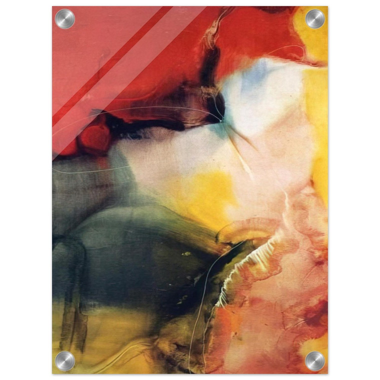 Paul Jenkins  Lotus  1957 Acrylic Print