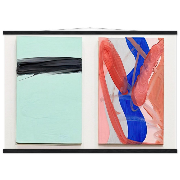 Michel Majerus  Untitled  1996 N3 Museum-Quality Matte Paper Poster with Hanger