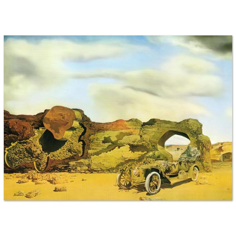 Salvador Dali  PARANOIAC CRITICAL SOLITUDE 1935 Fine Art Poster / Art Print