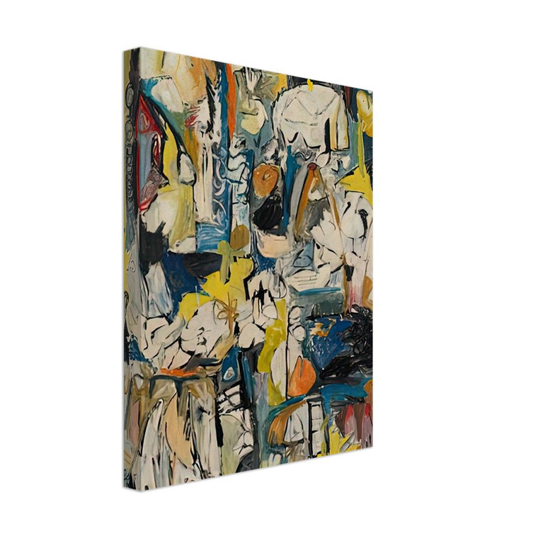 Helen Frankenthaler  Village 1951 Canvas