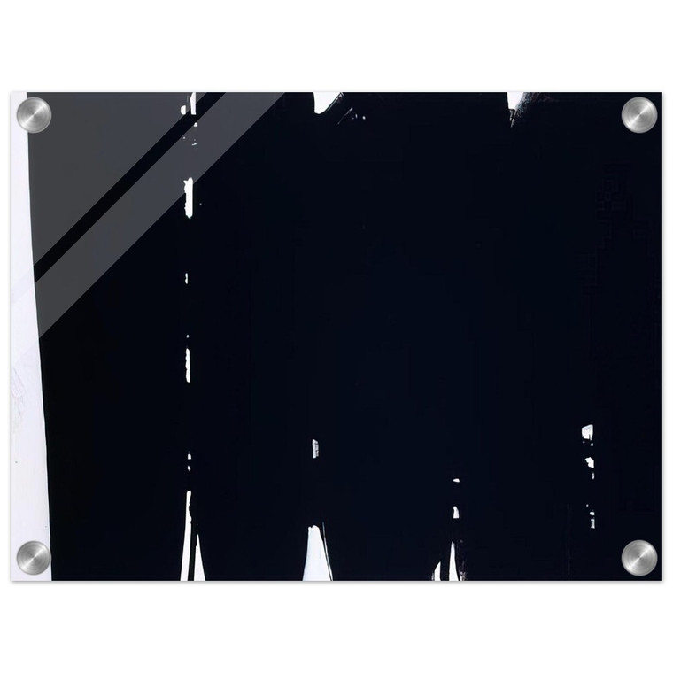 Pierre Soulages  Peinture 220 x 366 cm 14 mai 1968  1968 Acrylic Print