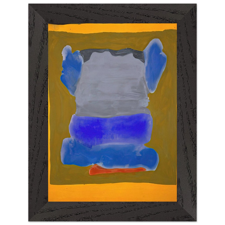 Helen Frankenthaler Buddha s Court 1964 Premium Wooden Framed Art Print / Poster