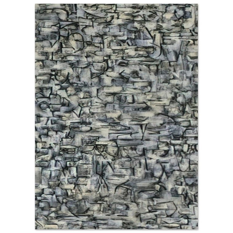 Ad Reinhardt  Number 22  1949 Fine Art Poster / Art Print