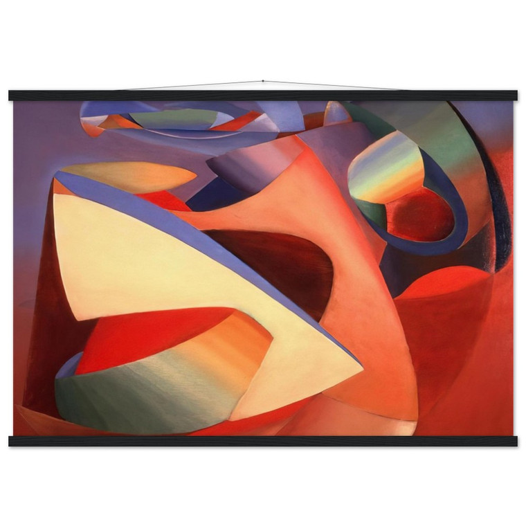 John Ferren  Lutte as Ciel  1937 Museum-Quality Matte Paper Poster with Hanger