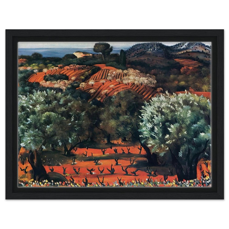 Moise Kisling  NOT IDENTIFIED 15 Framed Canvas