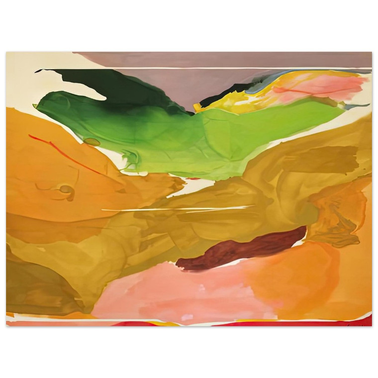 Helen Frankenthaler  Nature Abhors a Vacuum 1973 Aluminum Print