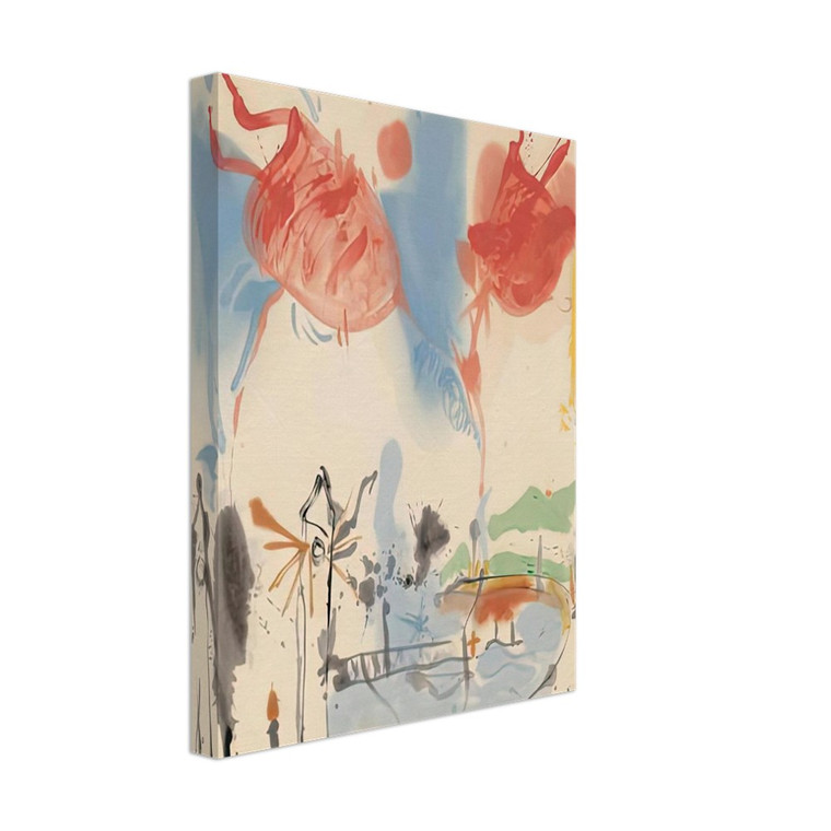 Helen Frankenthaler  Round Trip 1957 Canvas