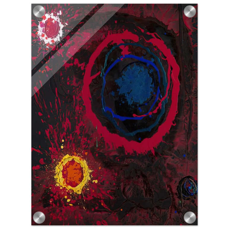 John Hoyland  Before Time Mysteries 12 050111  2011 Acrylic Print