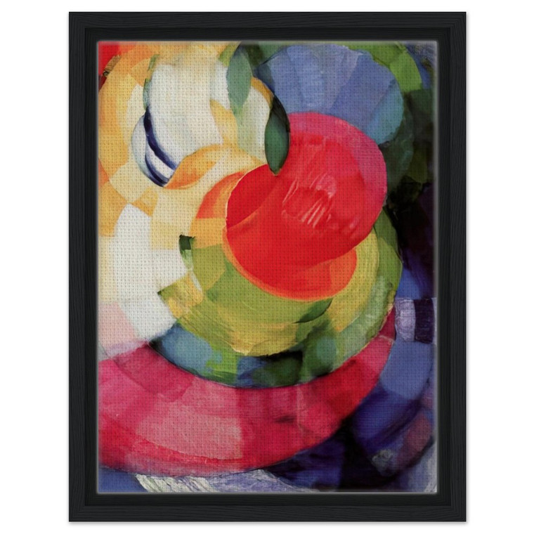 Frantisek Kupka  Disks of Newton Study for Fugue in Two Colors Framed Canvas