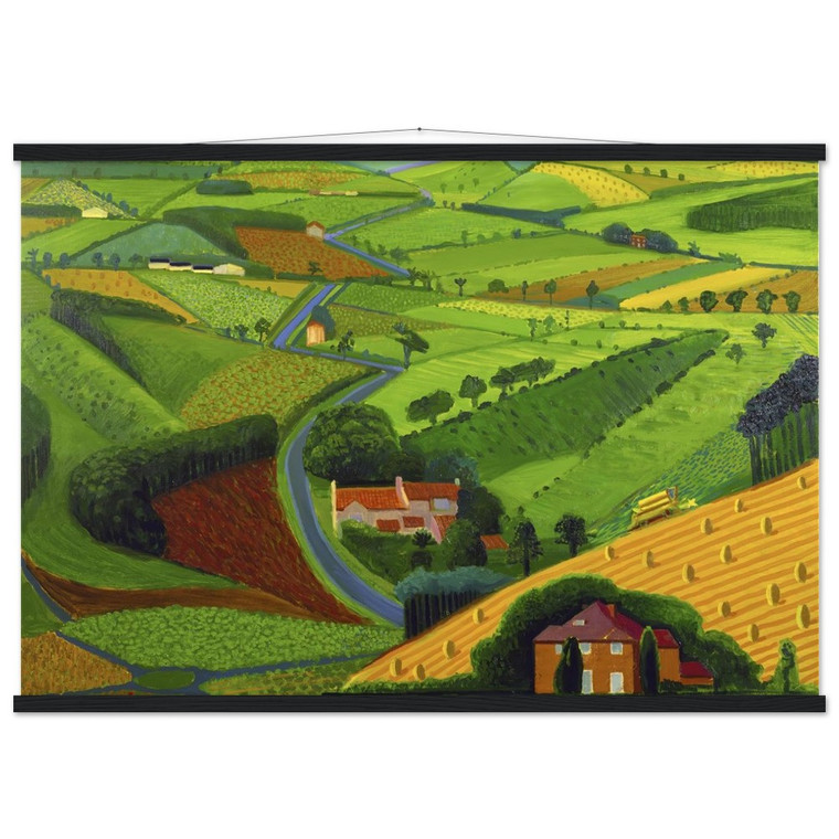David Hockney  David Hockney N1 Museum-Quality Matte Paper Poster with Hanger