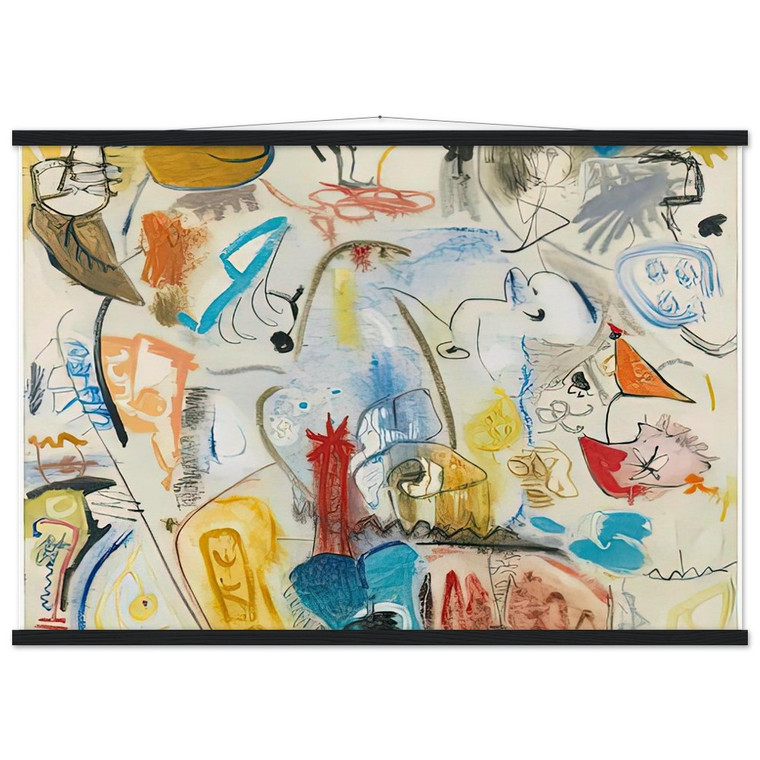 Helen Frankenthaler Circus Landscape 1951 Museum Quality Matte Poster Hanger