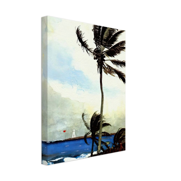 Winslow Homer  PALM TREE NASSAU Canvas