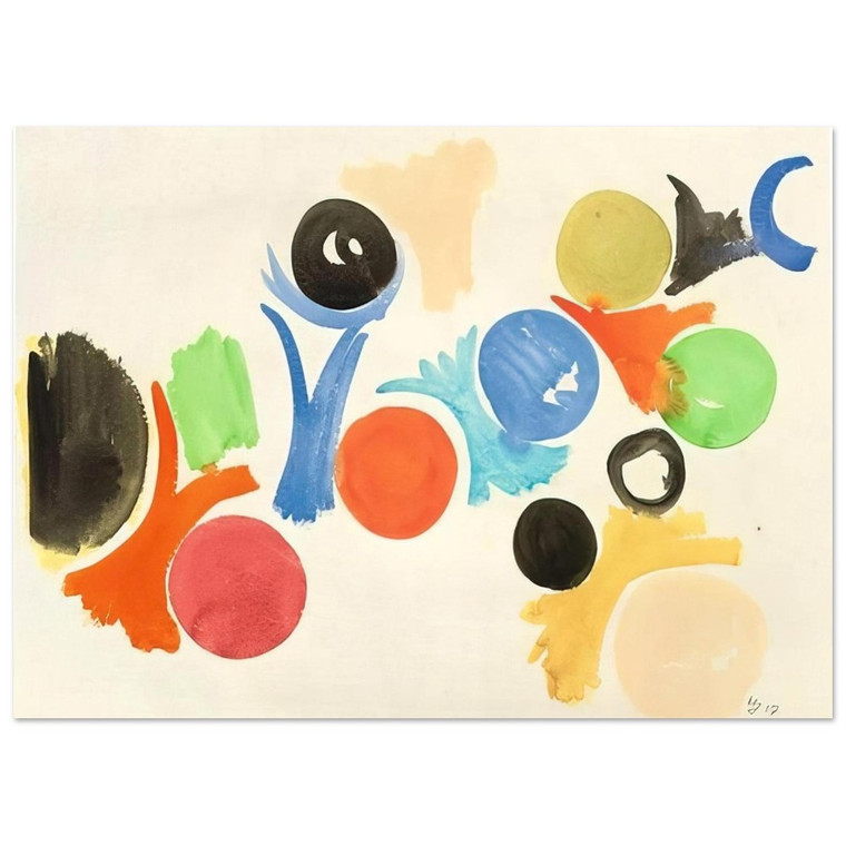 Alfred Manessier  Untitled  1957 N6 Fine Art Poster / Art Print