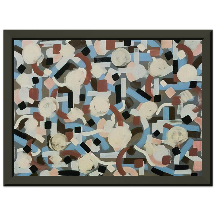 Alfred Manessier  Untitled  1952 N5 Premium Metal Framed Art Print / Poster