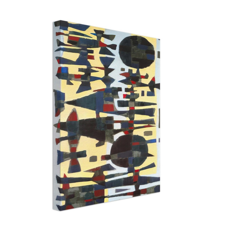 Alfred Manessier  Fete en Zeeland  1955 Canvas