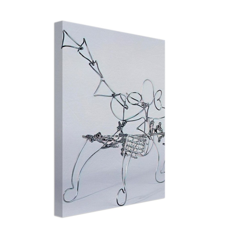 Nancy Graves  Triangle  1987 Canvas