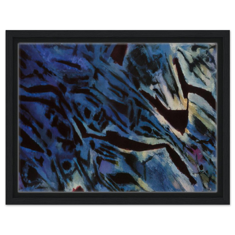 Alfred Manessier  Fishes Sanctuary  1969 Framed Canvas