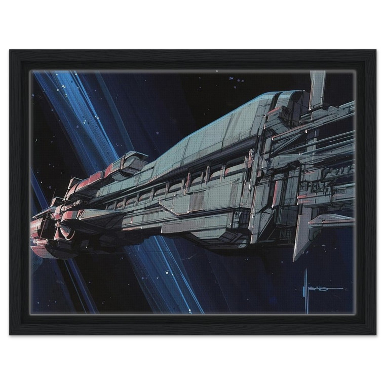 Syd Mead  Syd Mead N5 Framed Canvas