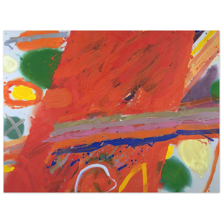 Albert Irvin  Empress  1982 Aluminum Print