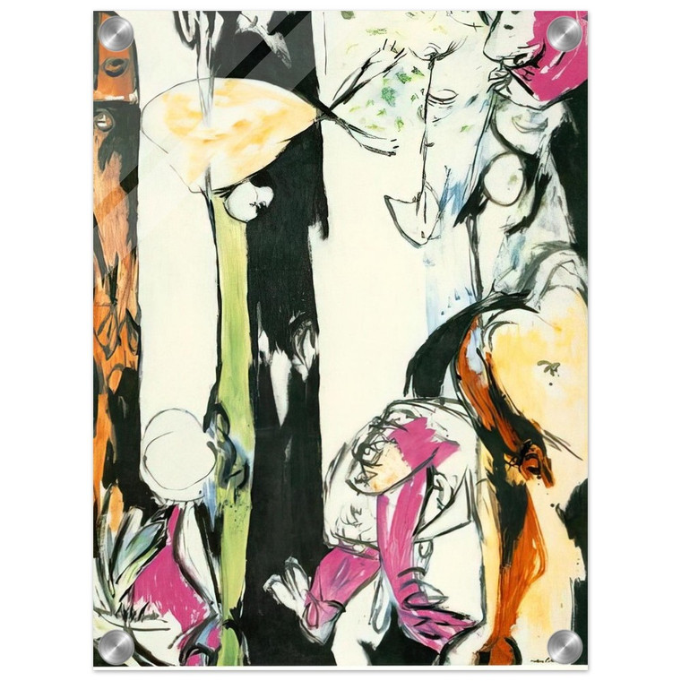 Jackson Pollock  EASTER AND THE TOTEM Acrylic Print