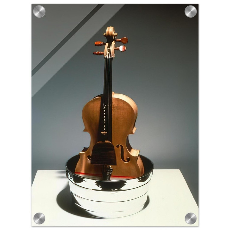 Robert Rauschenberg  TIBETAN GARDEN SONG ROCI TIBET 1986 Acrylic Print