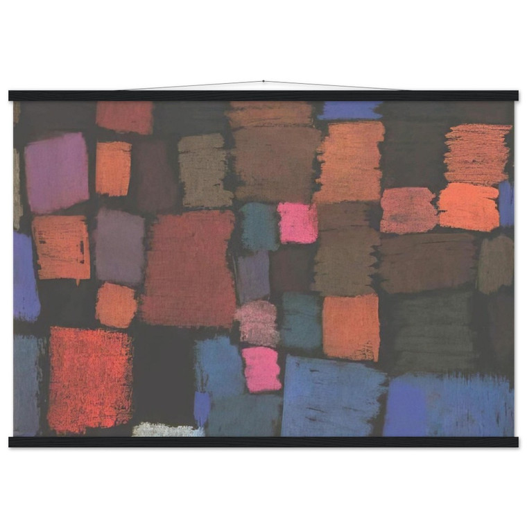 Paul Klee  COMING TO BLOOM 1934 Museum-Quality Matte Paper Poster with Hanger